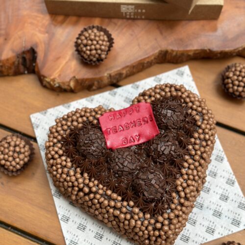 Coração Brownie Belga & Brigadeiro